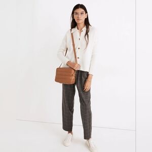 Plaid Flannel Track Trousers- Sz XL